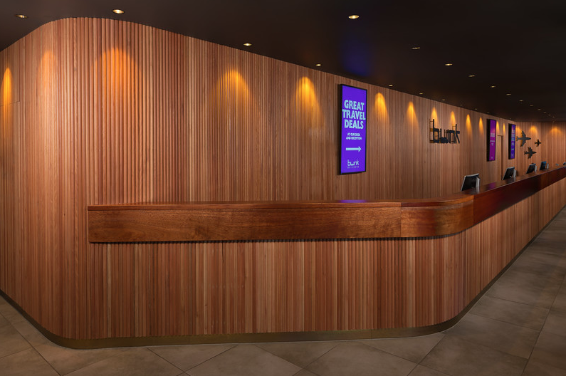 Bunk Backpackers_Reception Joinery