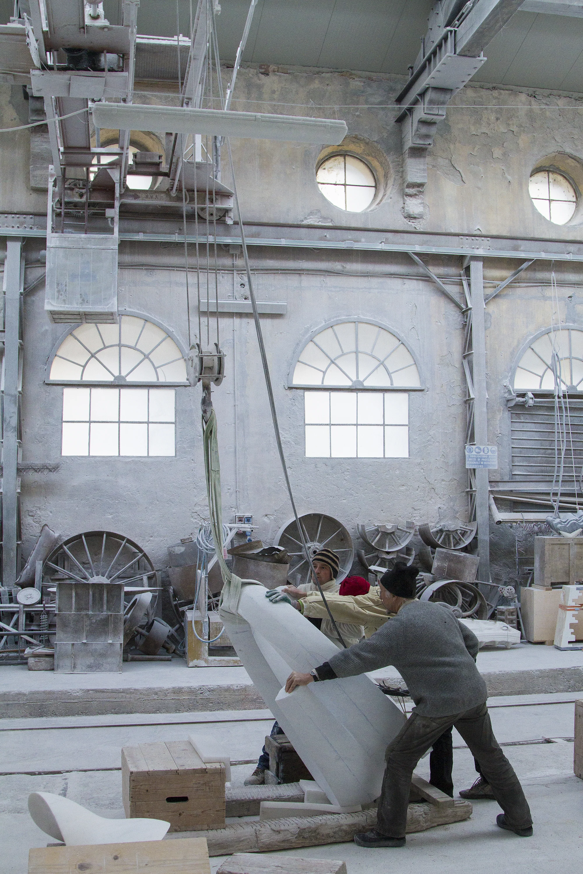 ARTCO, founded by Nicolas Bertoux and Cynthia Sah facilities in near Pietrasanta.