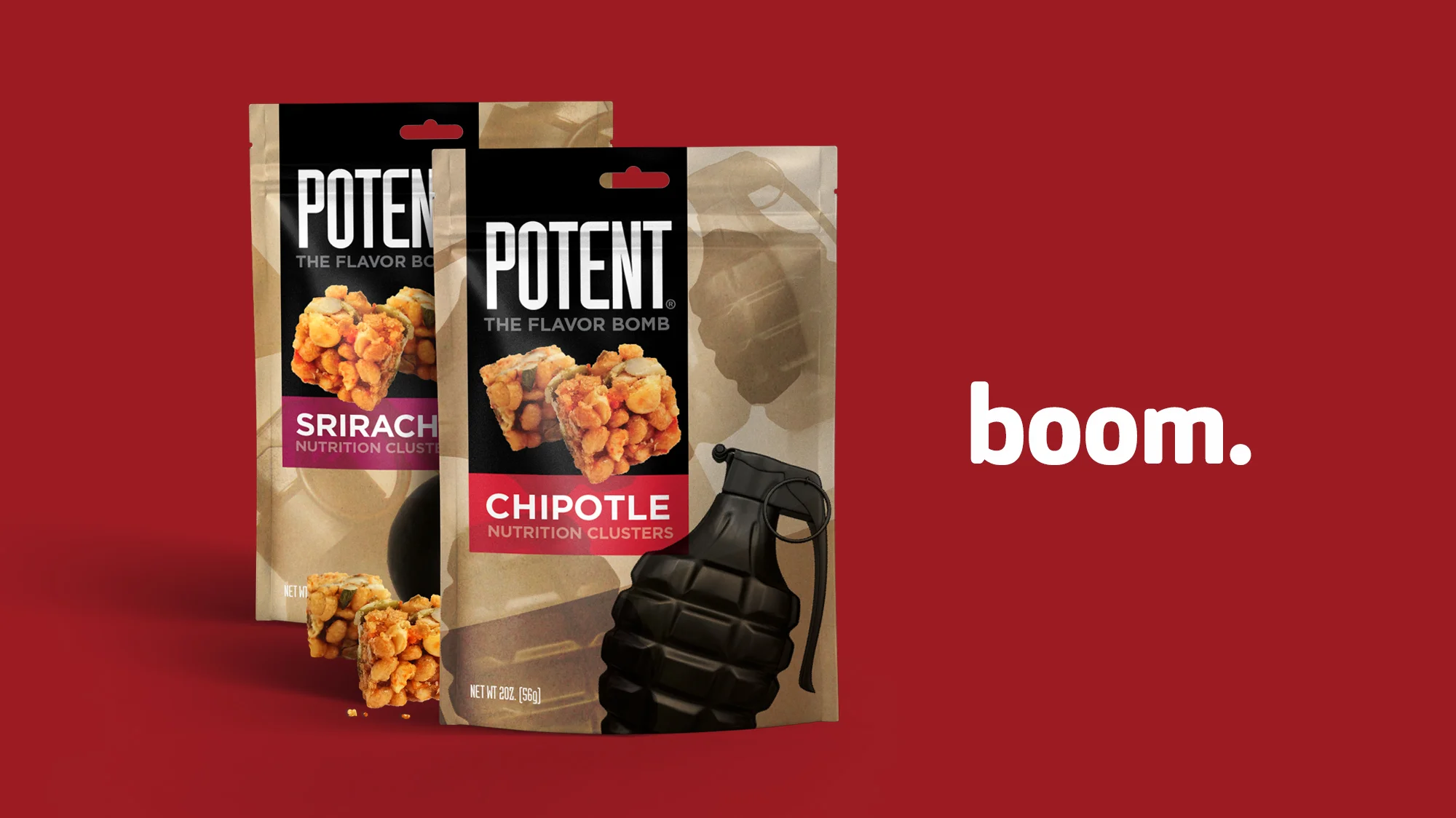 Potent Snack Bombs / My Role: Designer / Treasure Brands