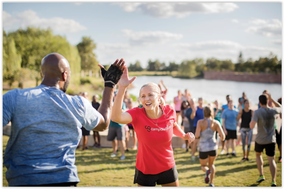  Image: Photo Courtesy of Camp Gladiator | Ally Davidson, Camp Gladiator“ 