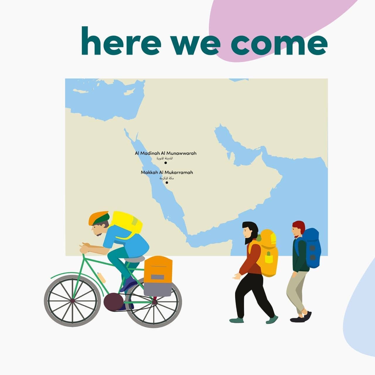 Some people walk, some people cycle.

To Mecca, here they come!

#oliekbooks
#islamicchildrenbook
#islamicbook
#islamicbooksforchildren
#islamicbooksforkids
#muslimparenting