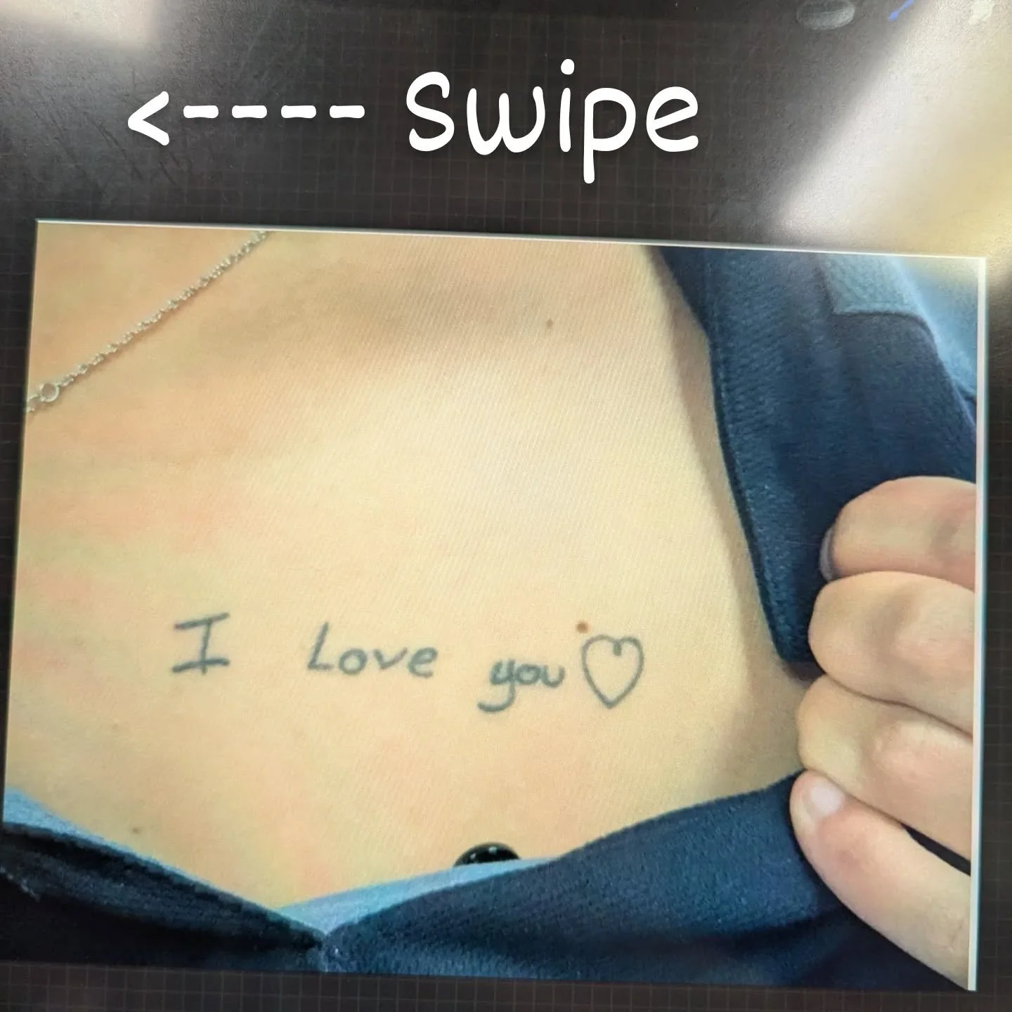 Lettering coverups are always a challenge. But it feels so good to see them disappear. And then the smiles in the mirror afterward 😄