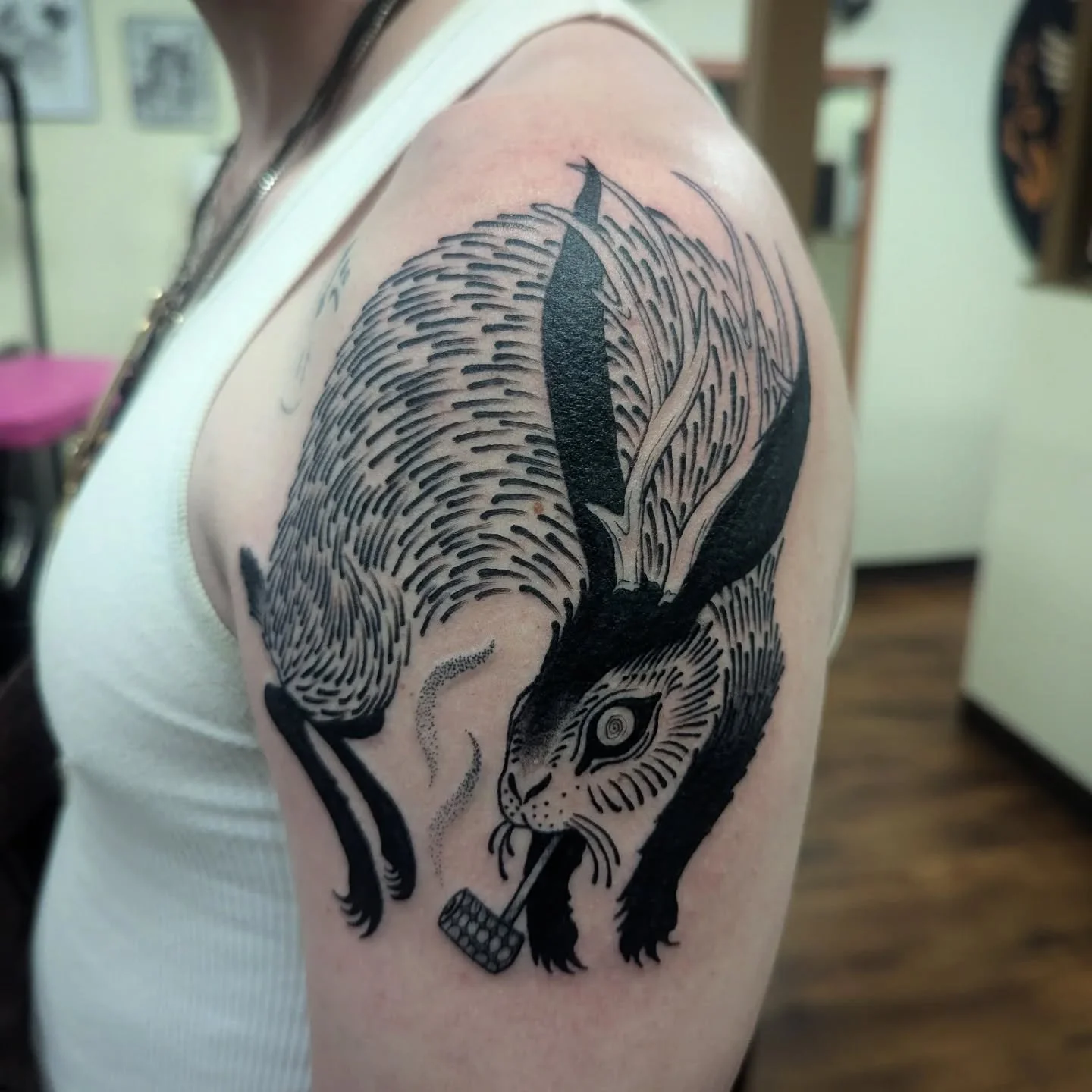 Thanks for stopping by Pepper! It's always a good day working on your next idea!! 👏 I'm thrilled with the revamp to one of my flash pieces 🖤