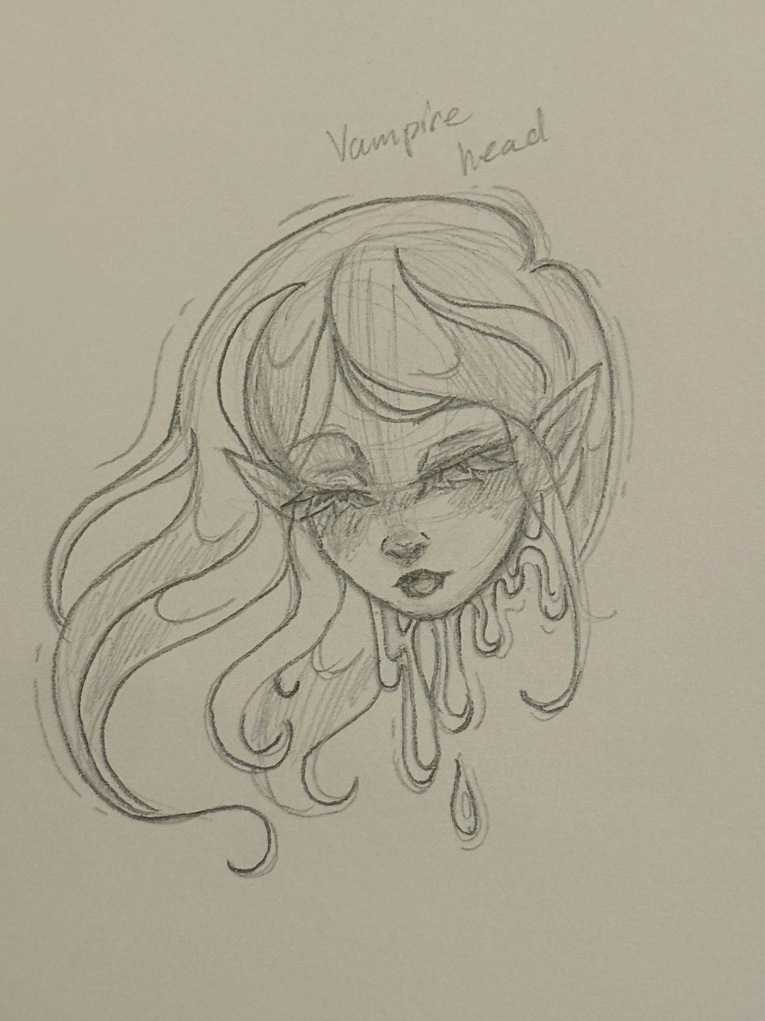 Flash piece tattoo idea sketch, up for grabs. Inspired by supernatural- the vampires #flashtattoo #art