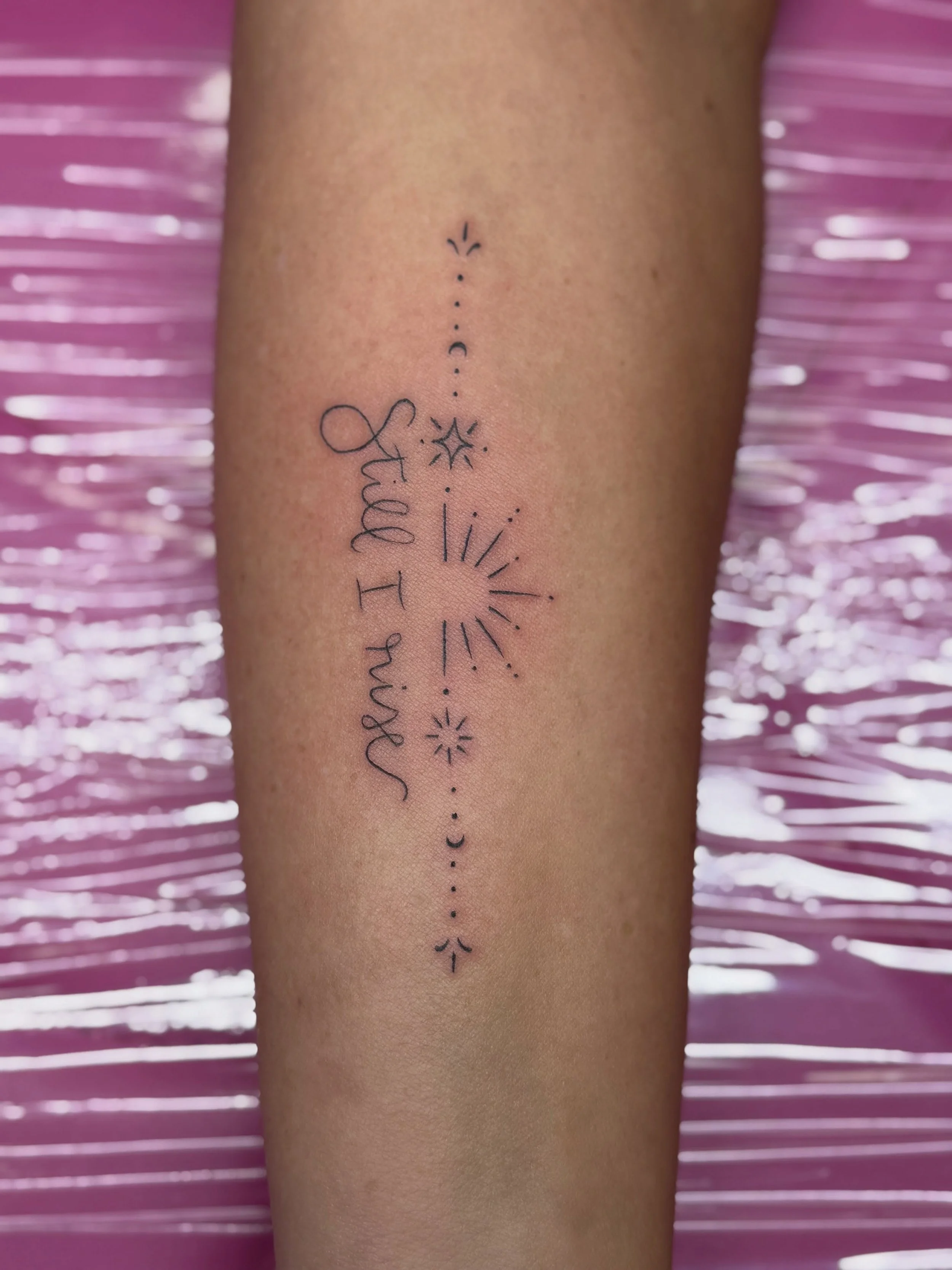 Handwriting #finelinetattoos