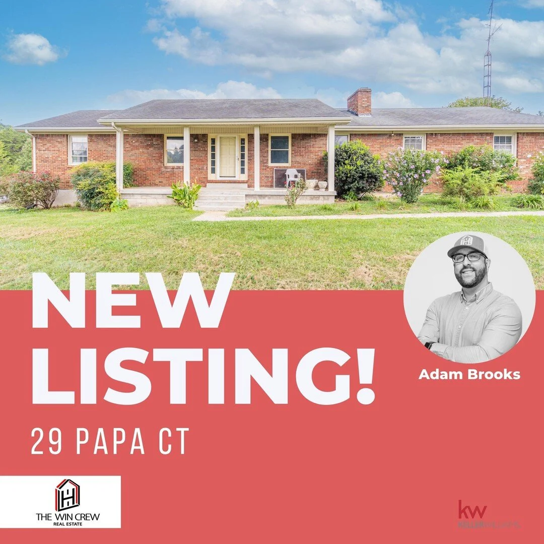 Introducing 29 Papa Court! This 3 bed, 2 bath is located in Brownsville, Kentucky and features 2 acres of land, new flooring, and an unbeatable location! Questions? Contact us today!🏡🌟
#thewincrew 

*Keller Williams First Choice Realty*