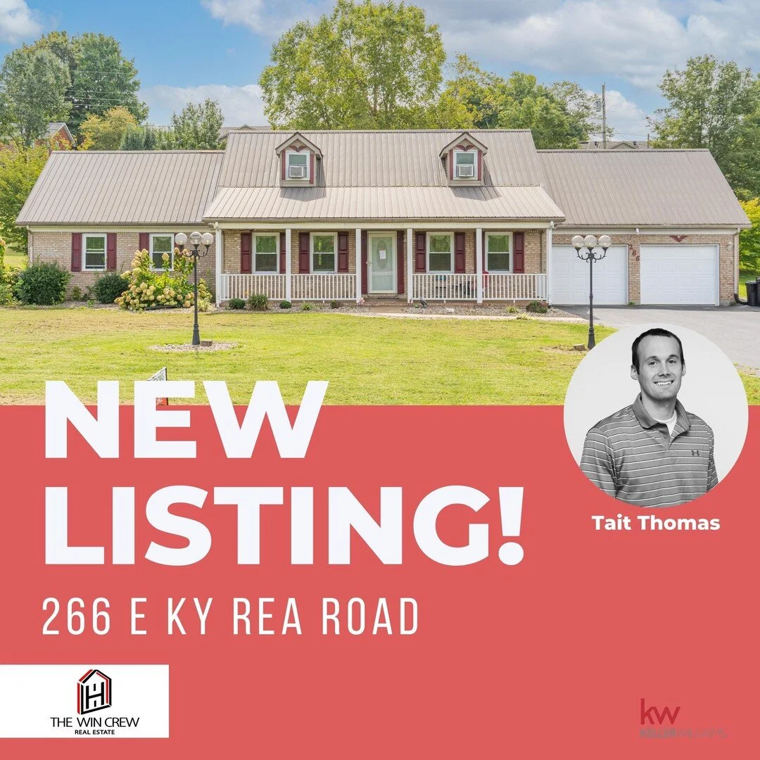 💥New Listing💥
Introducing 266 E Ky Rea Road! This home features  4 bedrooms and 3 baths and is located in Greensburg, Kentucky.
🌟Spacious sunroom
🌟Attached &amp; detached garage
Give us a call today with any questions about this property!☎️🔑
#th