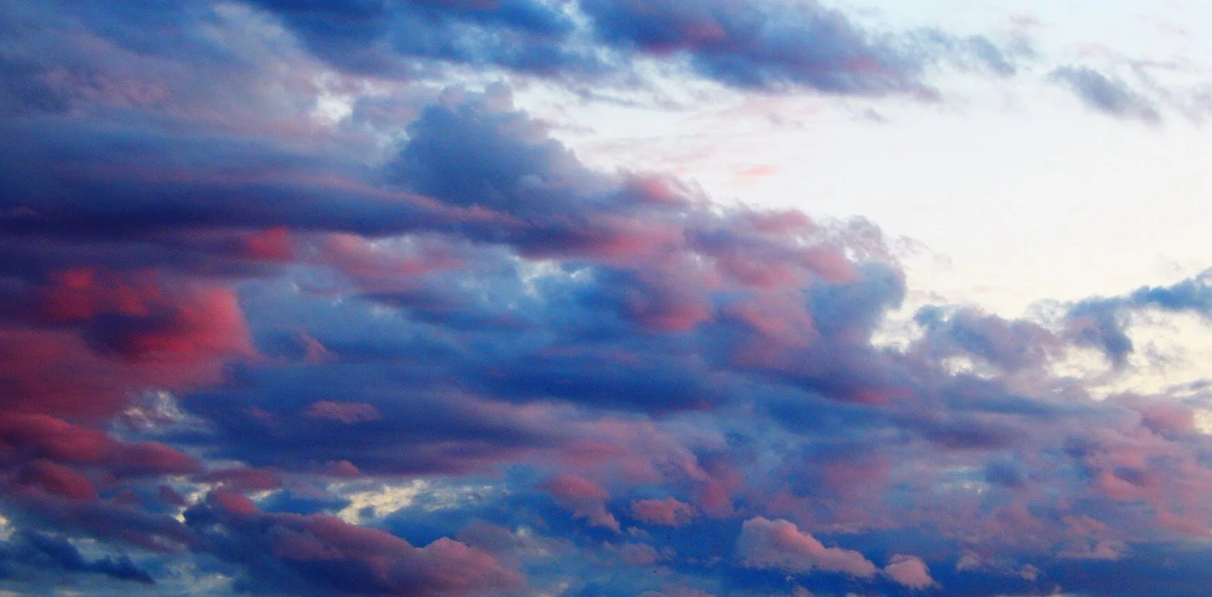 Blues into Pinks over Four Bears