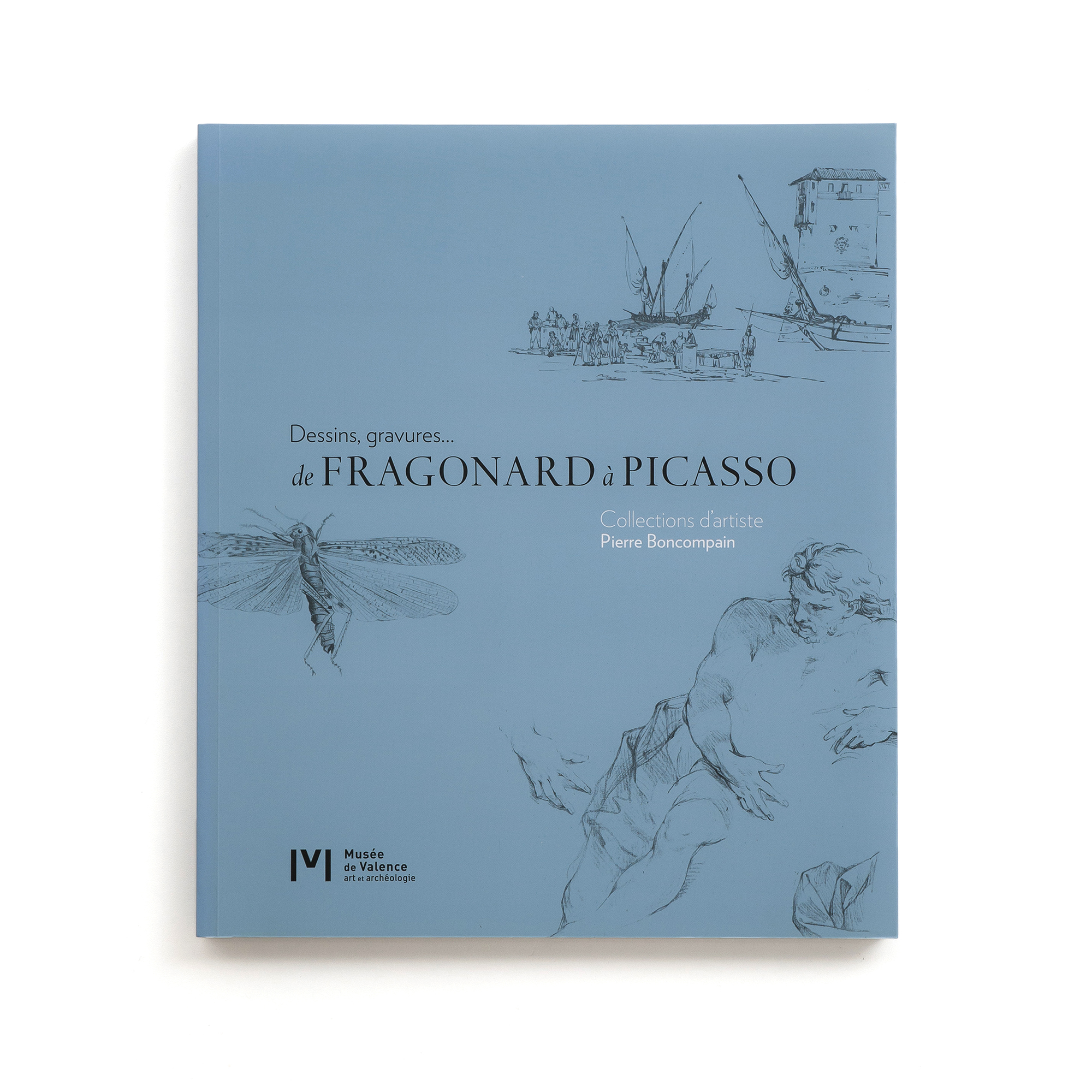  De Fragonard à Picasso  Dessins, gravures...  Pierre Boncompain  Musée de Valence 250 pages 