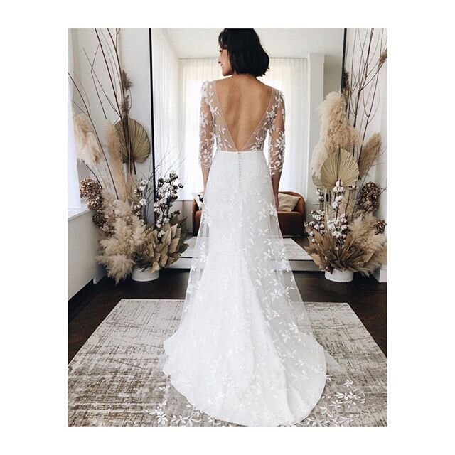 | How stunning does @esraeva from lovely @wildatheartbridal look in @rimearodaky Palmer gown? | We are happy that slowly but surely everyone can go back to normal and wish all our colleagues a great start ✨|
.
.
.
#reopening #lockdown #convid19 #fres