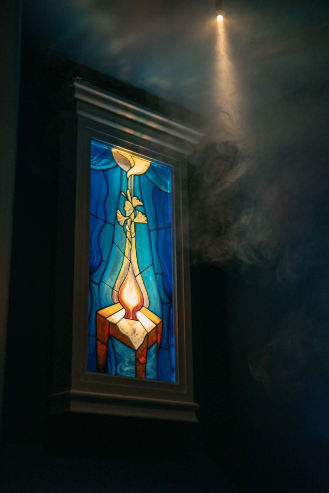 vitral museu do santuário de fátima