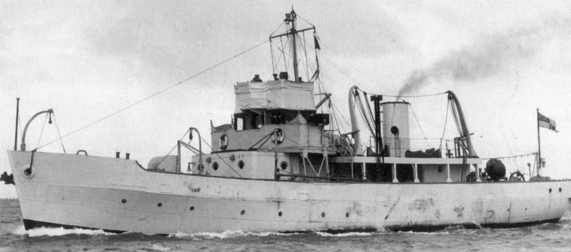 VERNON-based minelayer HMS Miner II