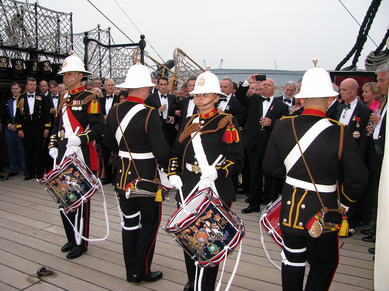 Project Vernon charity dinner on board HMS Victory 11 Sep 2014 (36).jpg