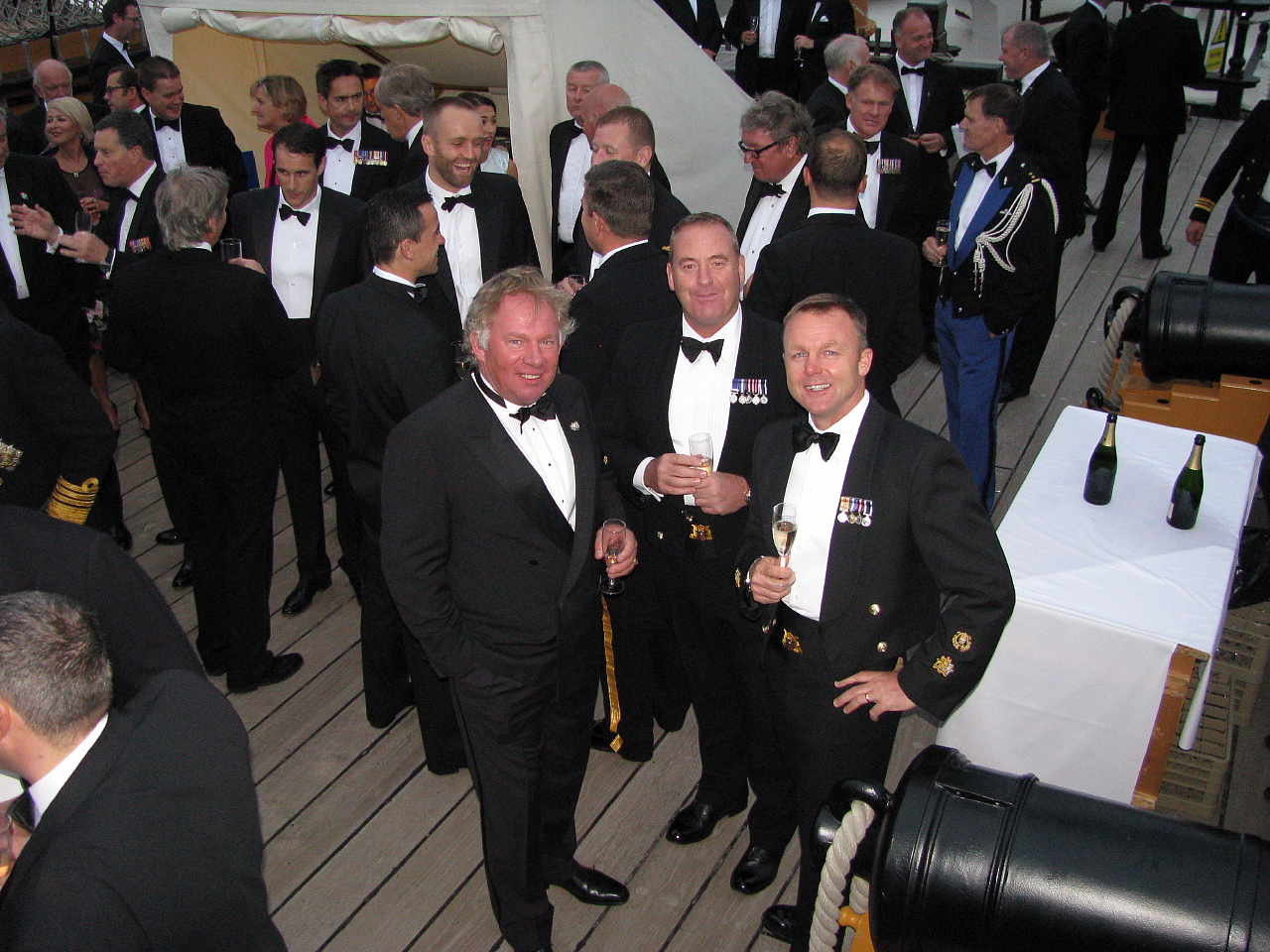 Project Vernon charity dinner on board HMS Victory 11 Sep 2014 (46).jpg