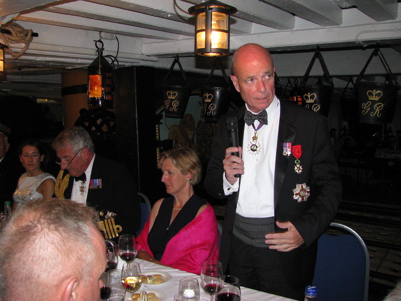 Project Vernon charity dinner on board HMS Victory 11 Sep 2014 (70).jpg