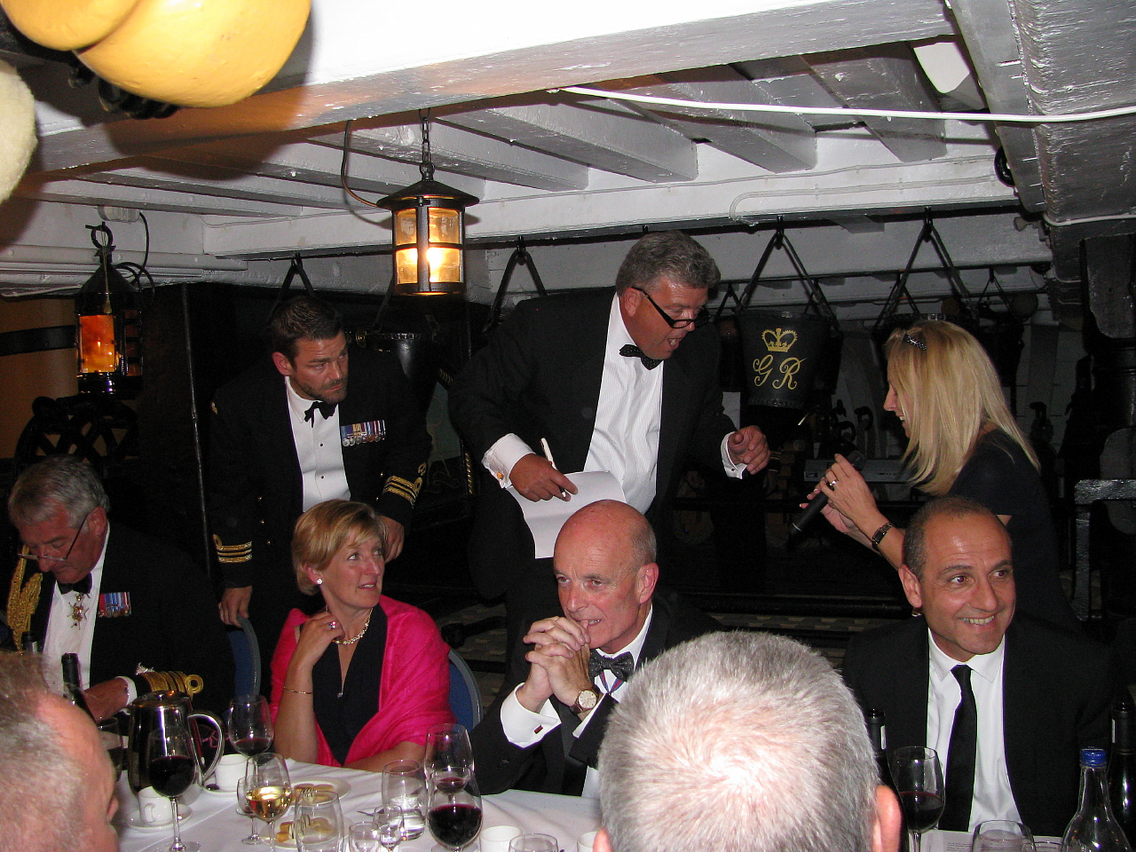 Project Vernon charity dinner on board HMS Victory 11 Sep 2014 (92).jpg