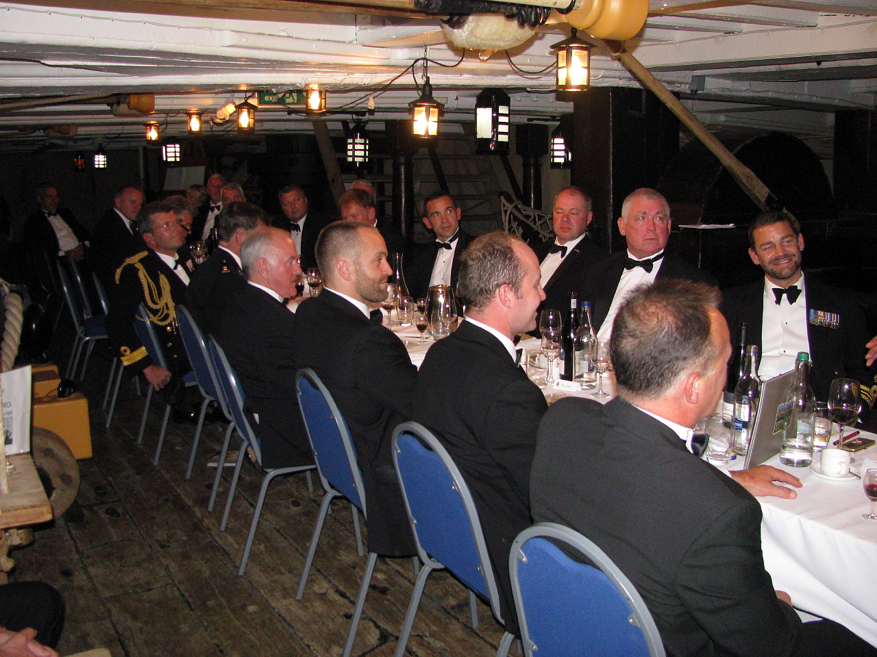 Project Vernon charity dinner on board HMS Victory 11 Sep 2014 (82).jpg