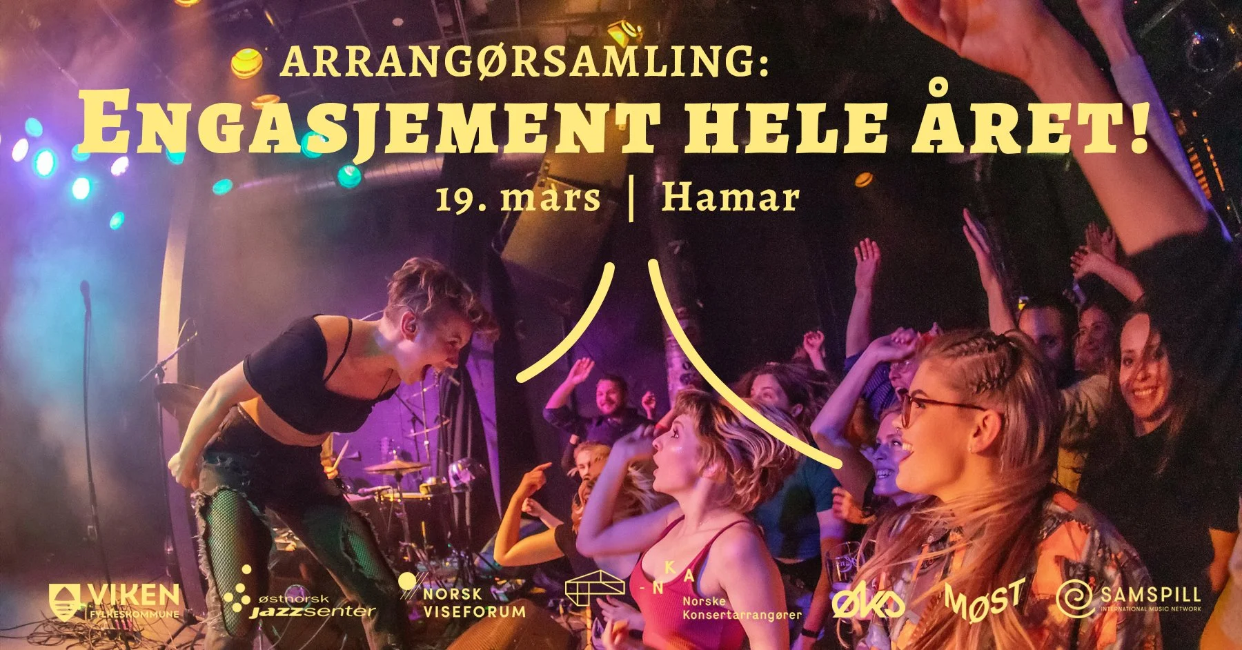 Arrangørsamling på Hamar 19. mars