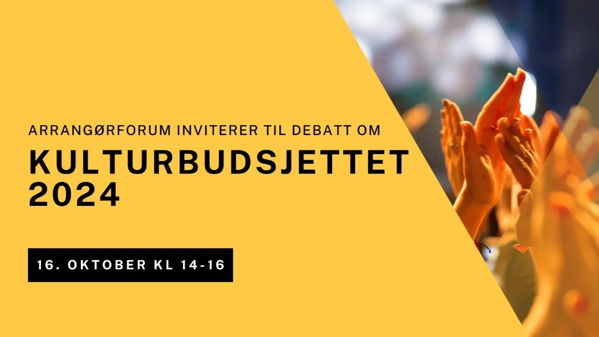 Kulturdebatt om statsbudsjettet 2024