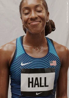136. Marielle Hall, Olympic Runner