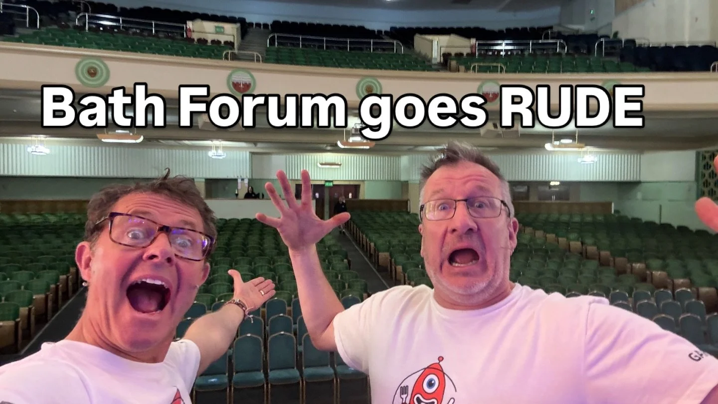 Cone and say hi after the shows today!
#RudeScience #gastronaut