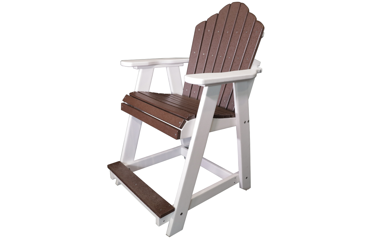 Counter Height Fixed Armchair