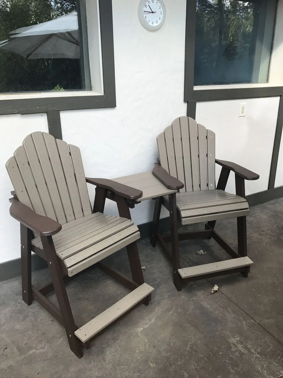 Counter Height Armchair Tete-a-Tete Set