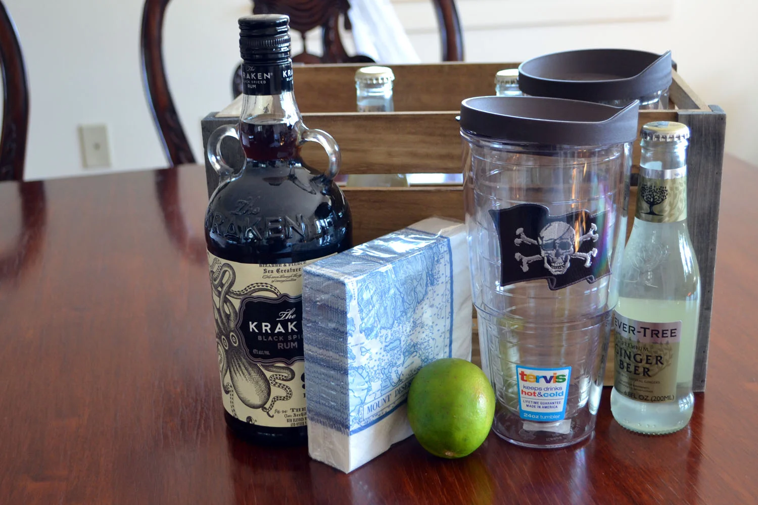 "Dark 'n Stormy" Basket