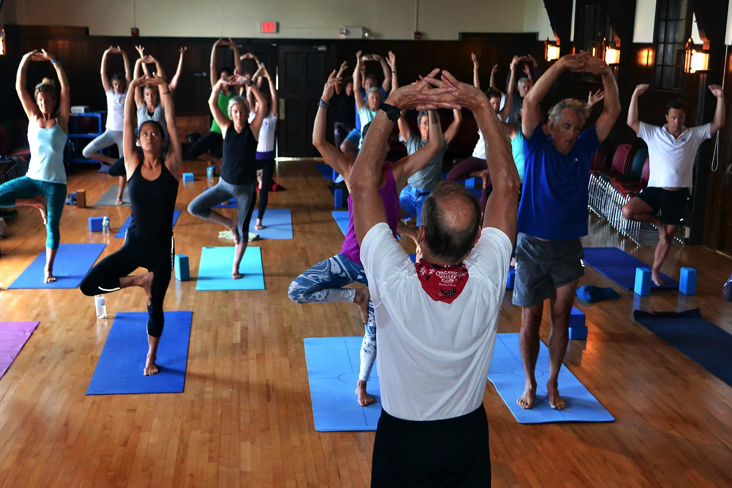 Diving Play Yoga classes were a hit all summer long…