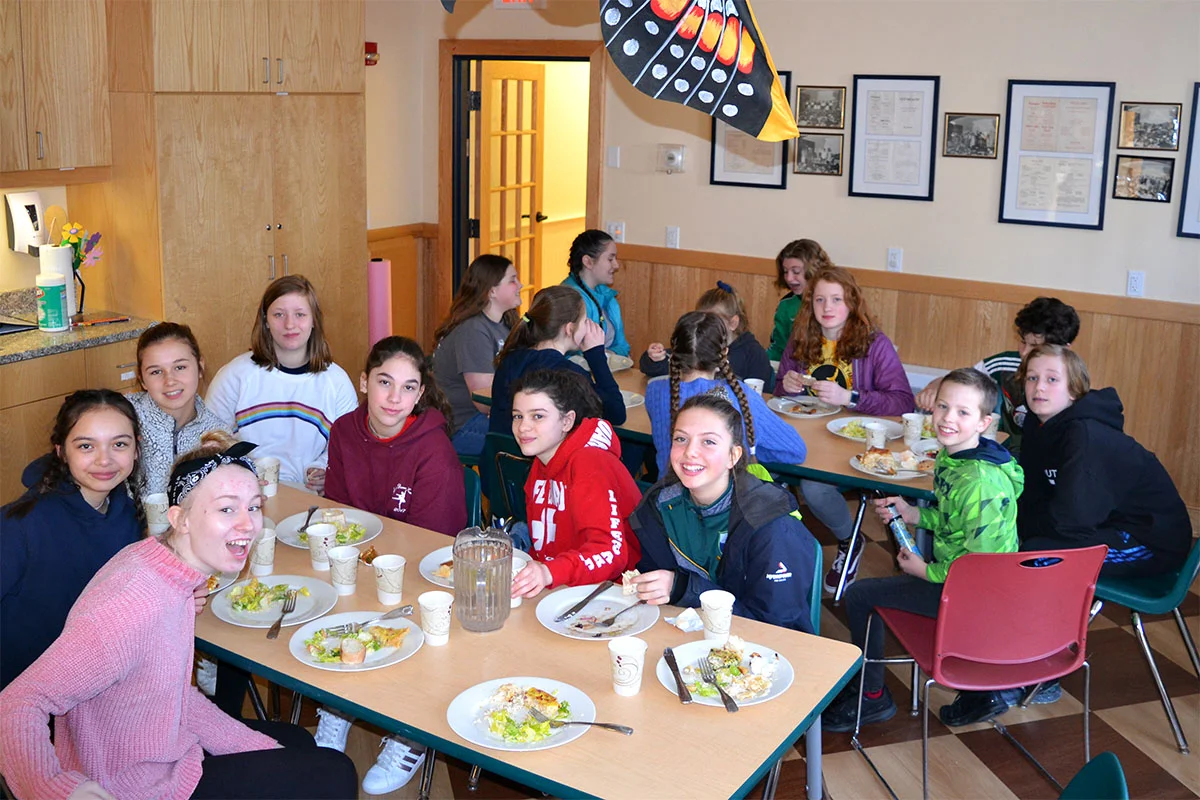 We were thrilled to have the musicians stick around to join us for lunch.