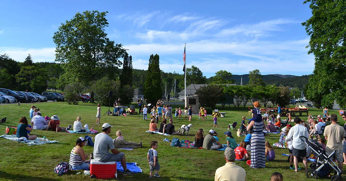 Beautiful Weather Sets Stage for A Great Concert