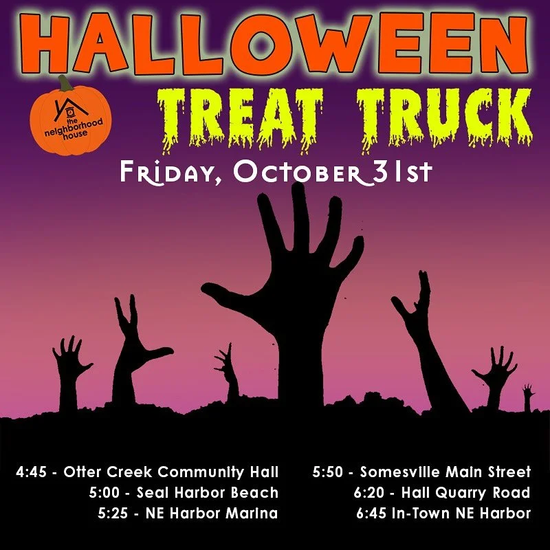 3️⃣ days! 🎃
#neighborhoodhouse #treattruck #mountdesertisland #halloween2025