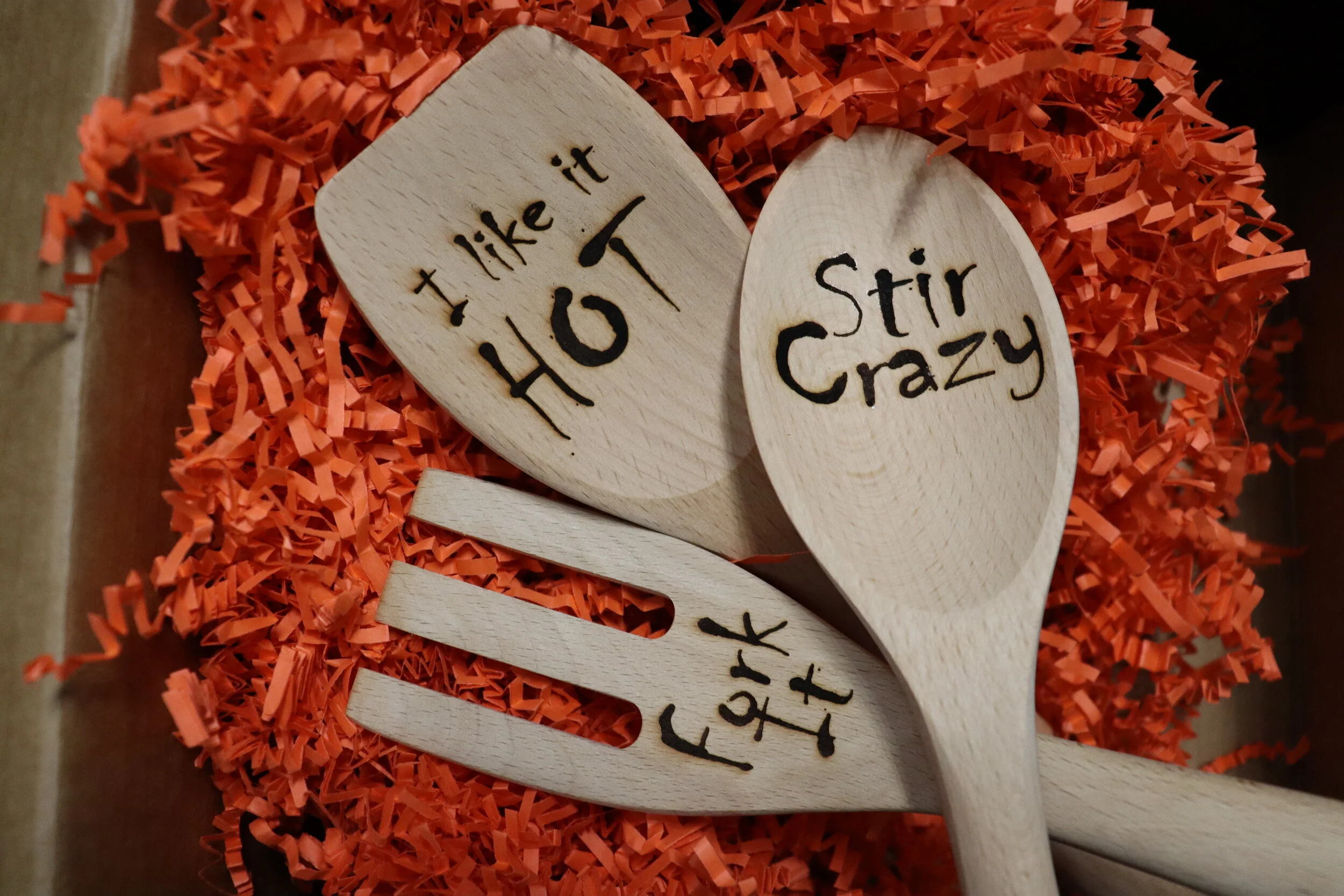 Wooden Cooking Utensil Set (3)