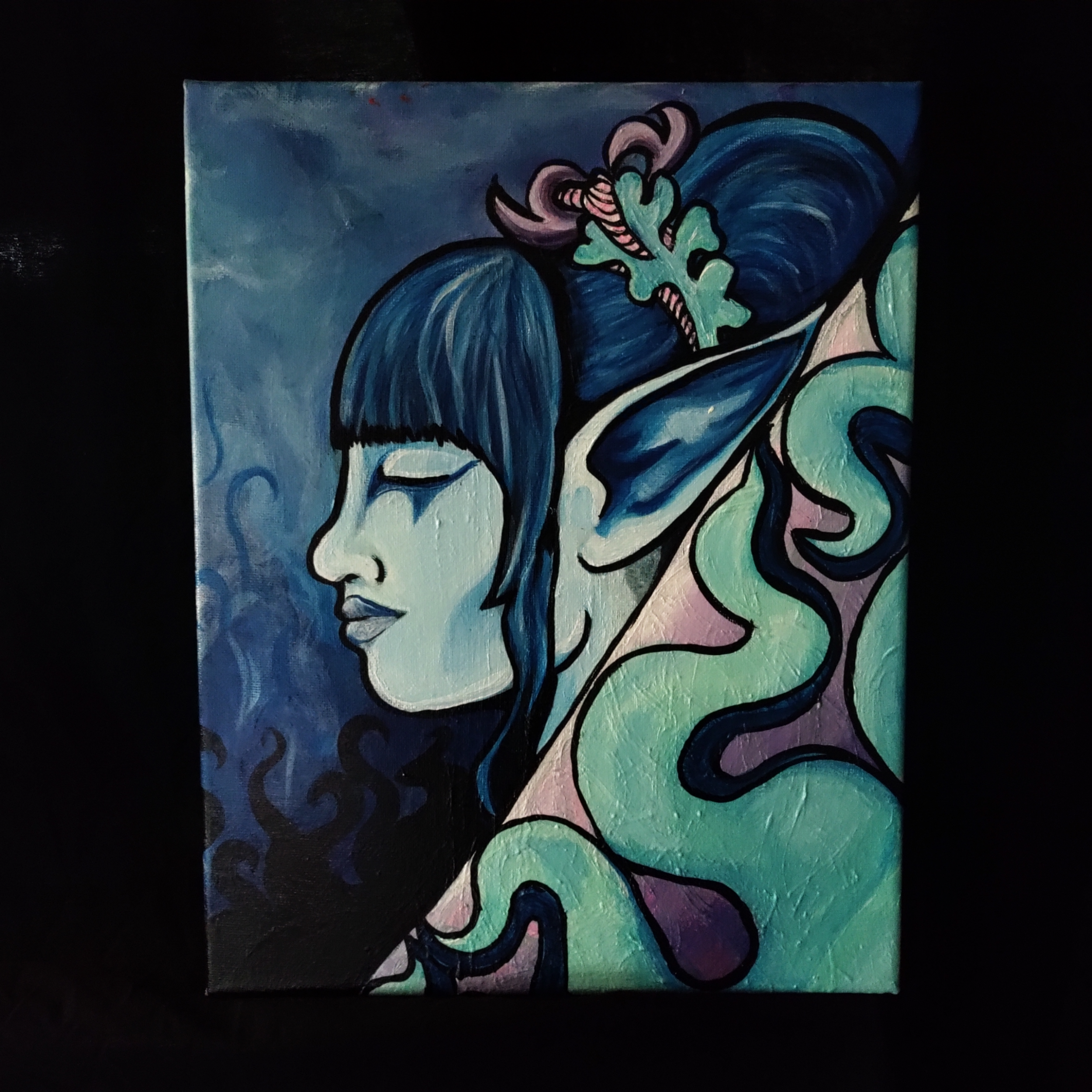 ORIGINAL: Blue Deep Sea Elf