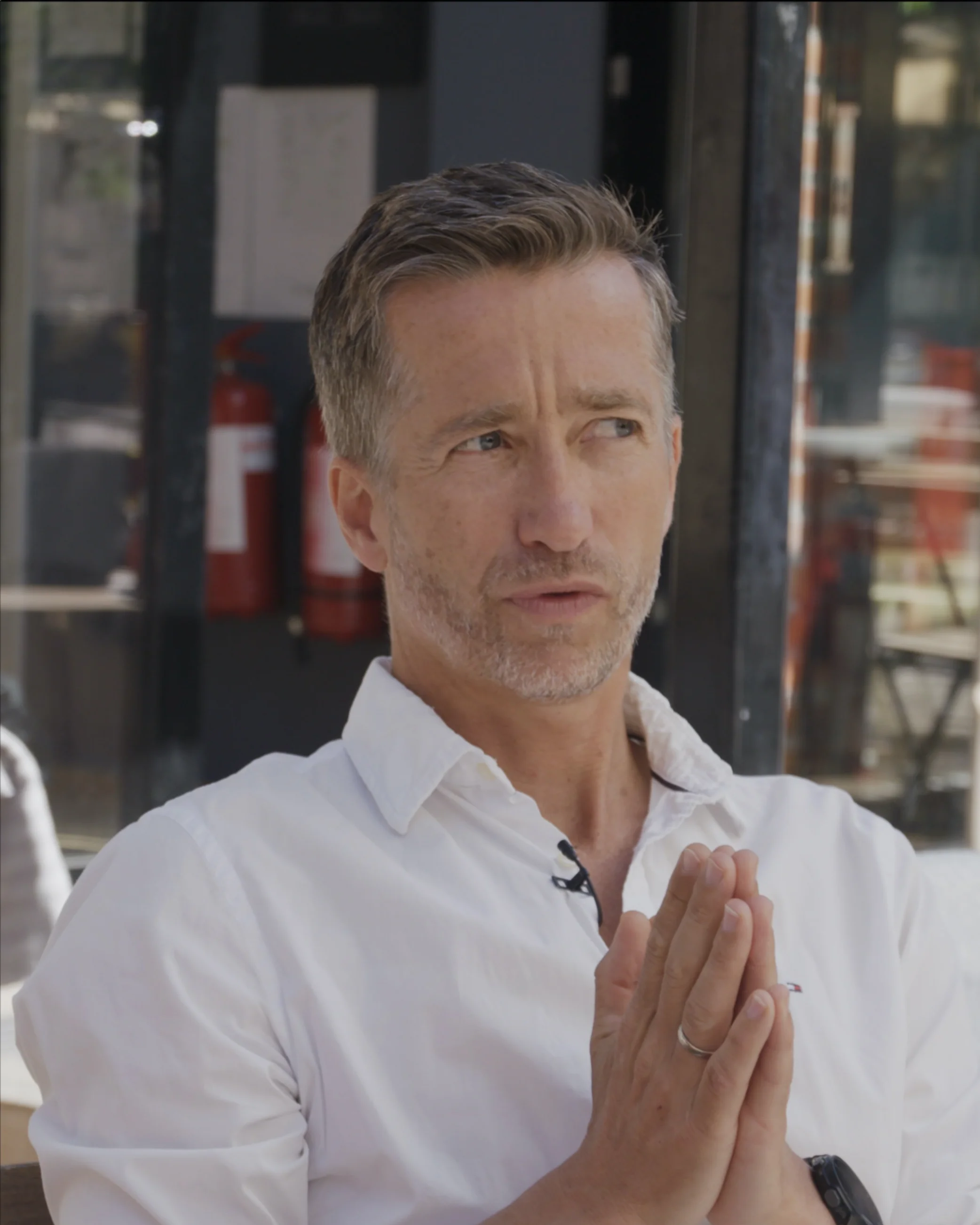 Håvard Bakken er fagdirektør i ANFO. Snart slipper de Den Store Annonsørrapporten. Foto: Skjermdump fra #mediainnsikt episode 2, AVIA Produksjon.