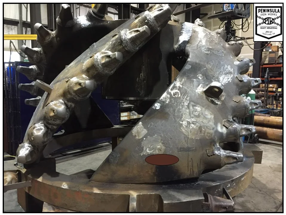 Dredge Cutter Head fabrication