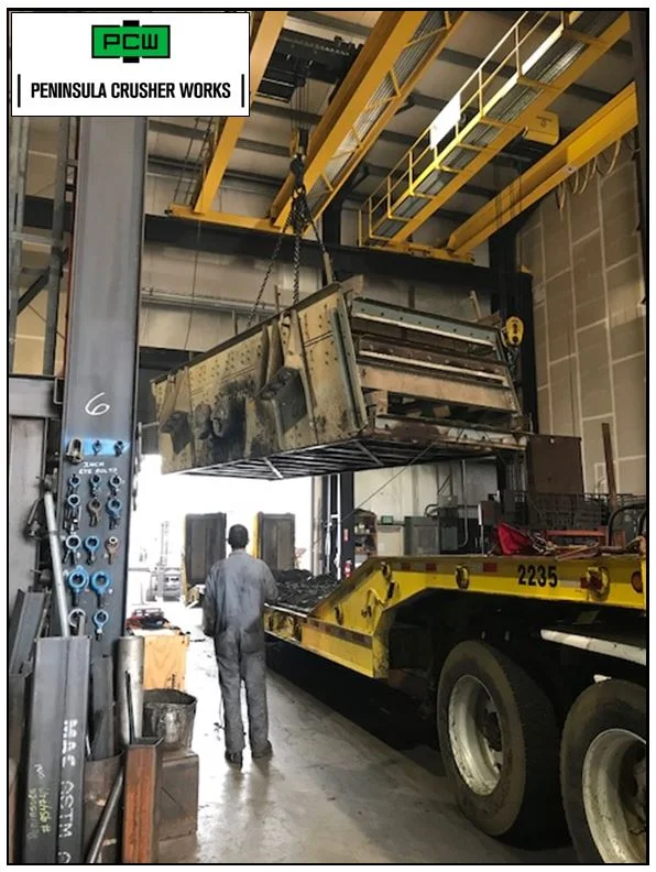 Vibratory Conveyor / Vibratory Screen Rebuild