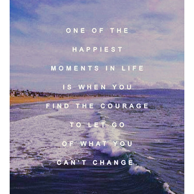LETTING GO: OF EXPECTATIONS
