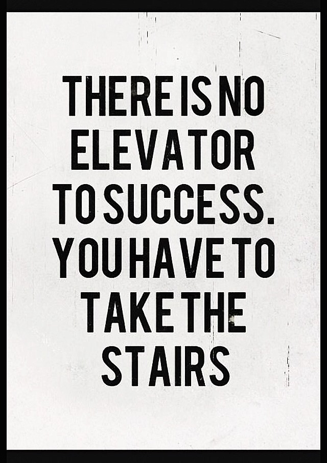 THE PATH TO SUCCESS....PUT IN THE WORK