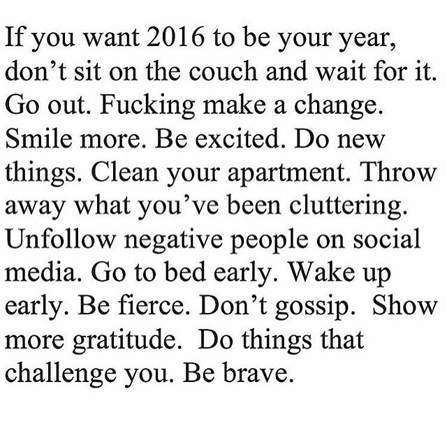 IT'S TIME TO GO FOR IT