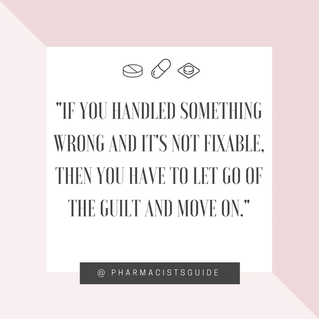 LETTING GO: OF A BAD OUTCOME