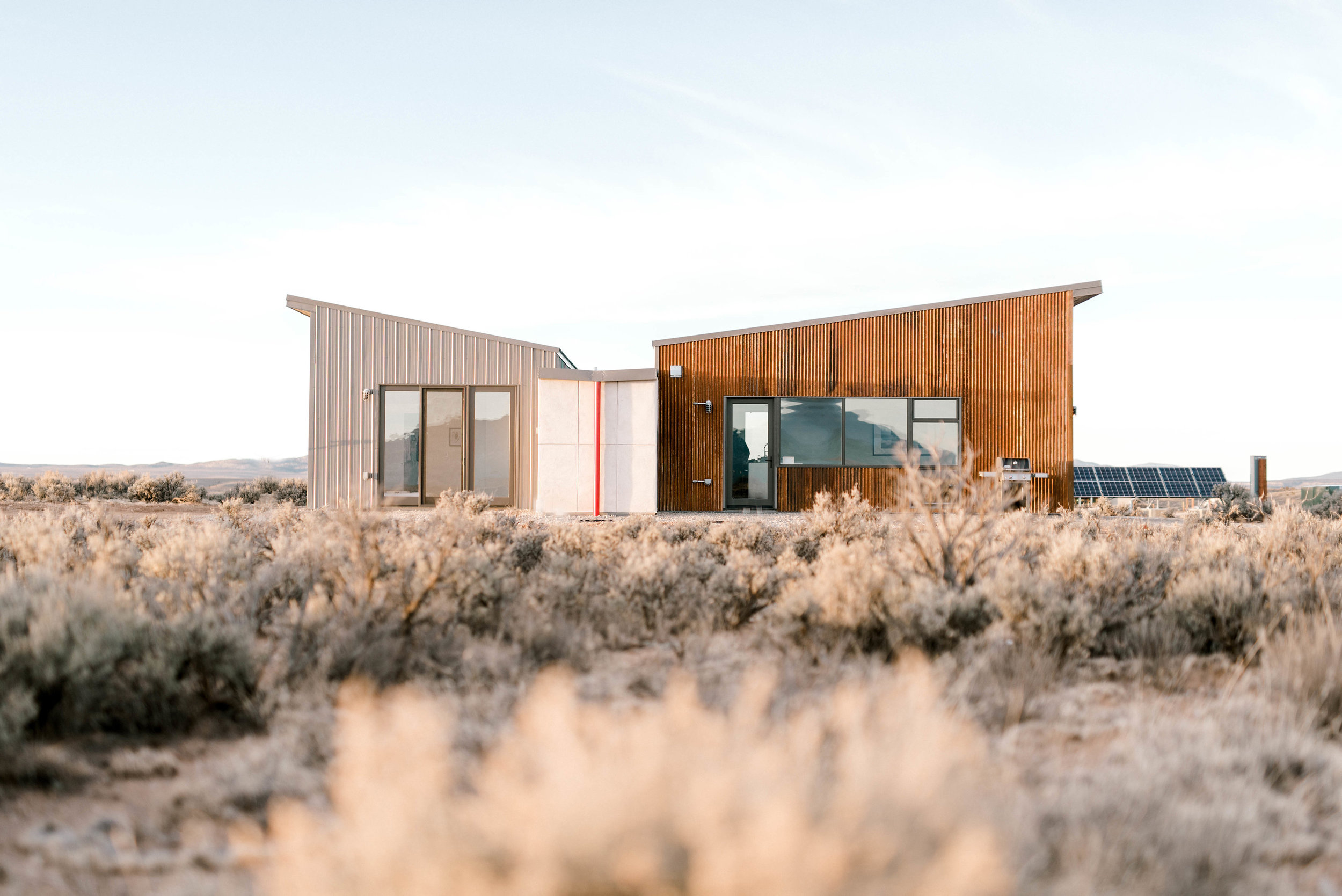   THE MODERN TAOS HOUSE   An off-the-grid luxury rental located in Taos, New Mexico 