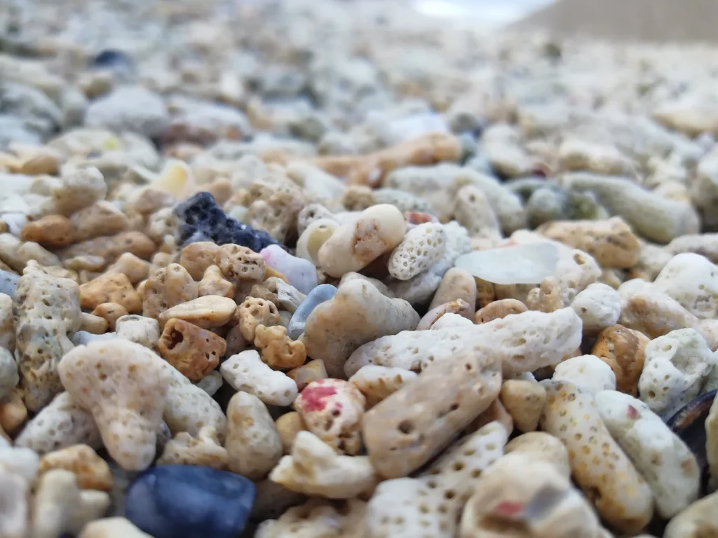 Photo from Melissa, taken while gathering shells for a fundraiser craft at the church. The beaches here are gorgeous!
