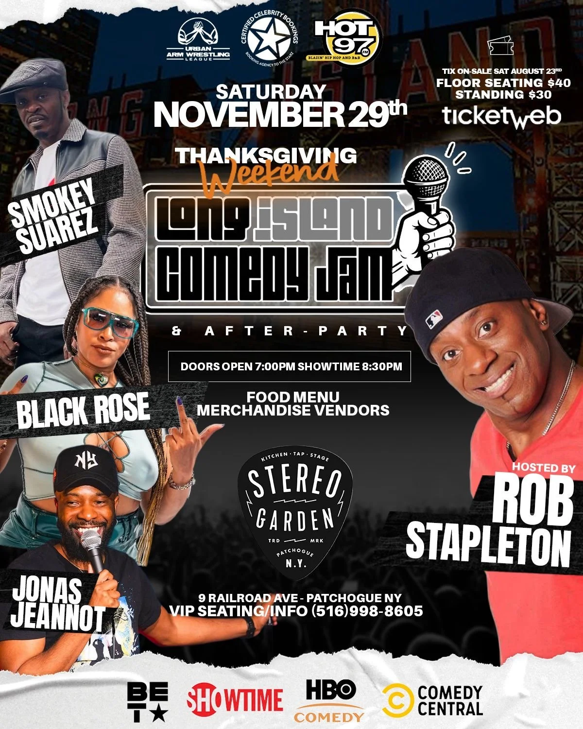 LONG ISLAND COMEDY JAM &amp; After-Party