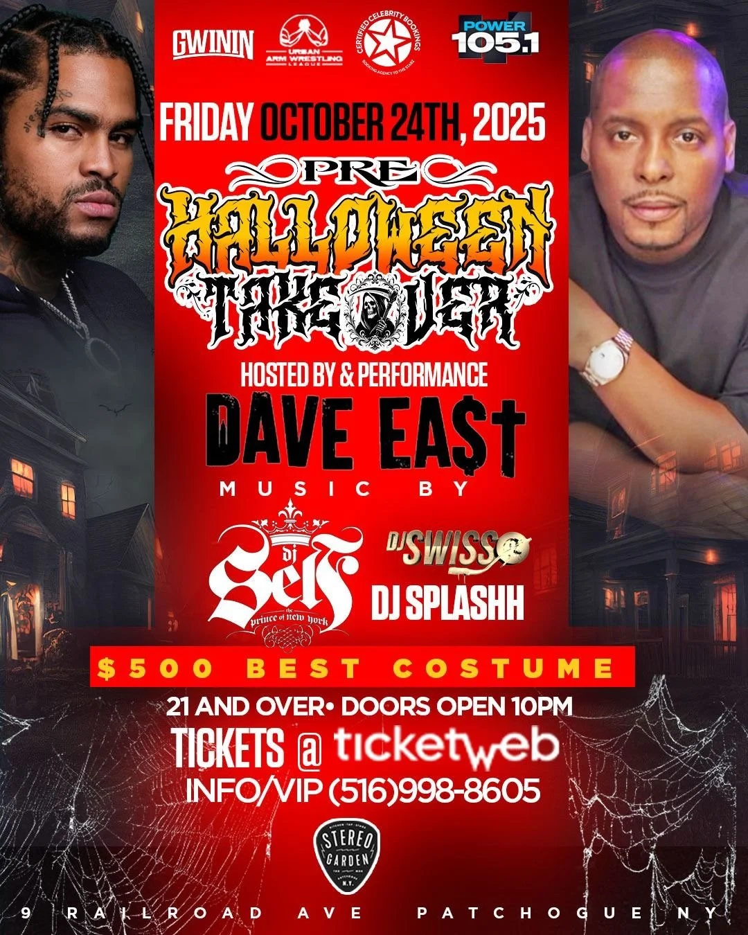 DAVE EAST PRE-HALLOWEEN TAKEOVER