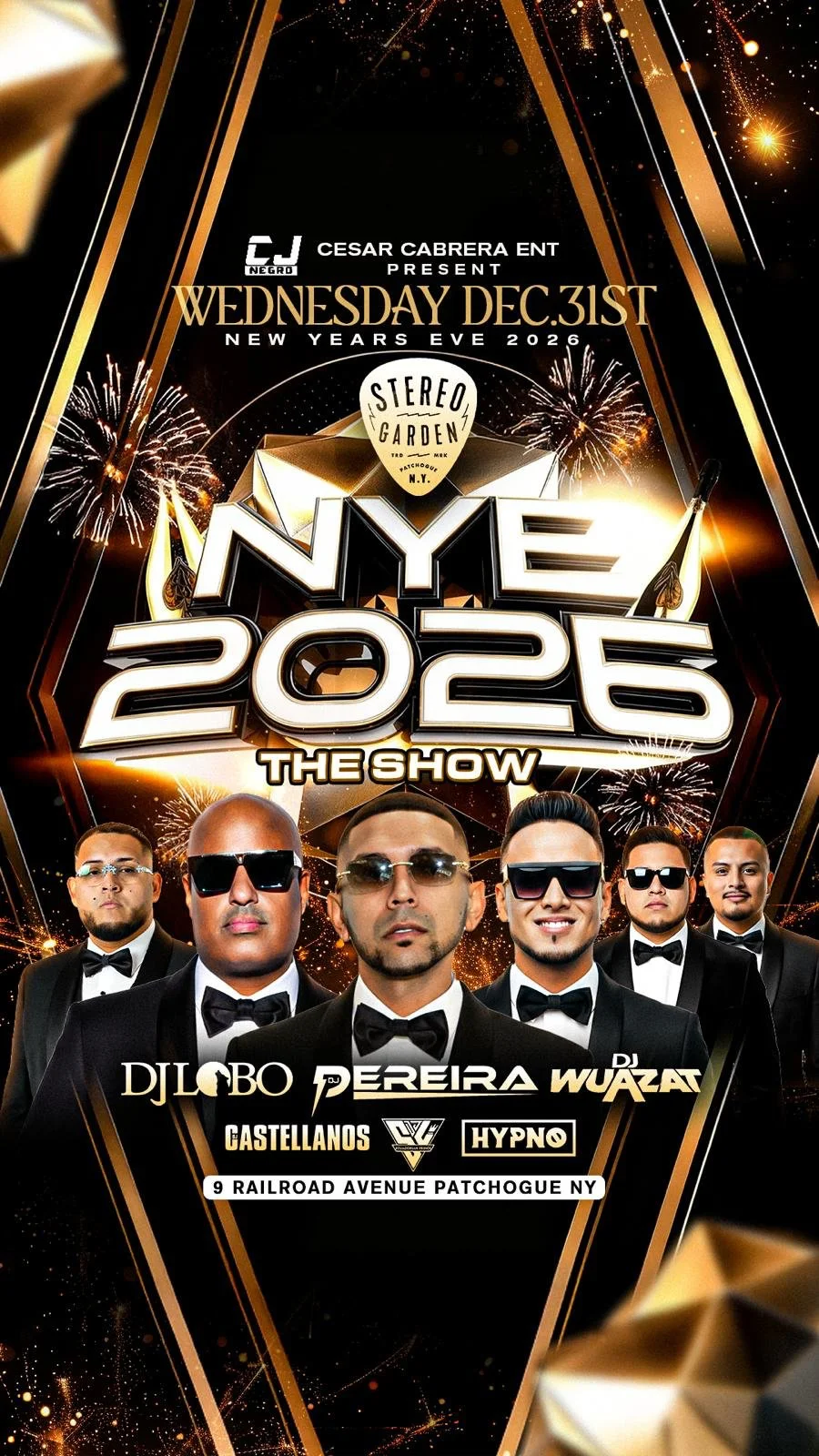 NEW YEARS EVE 2026 "THE GREATEST SHOW