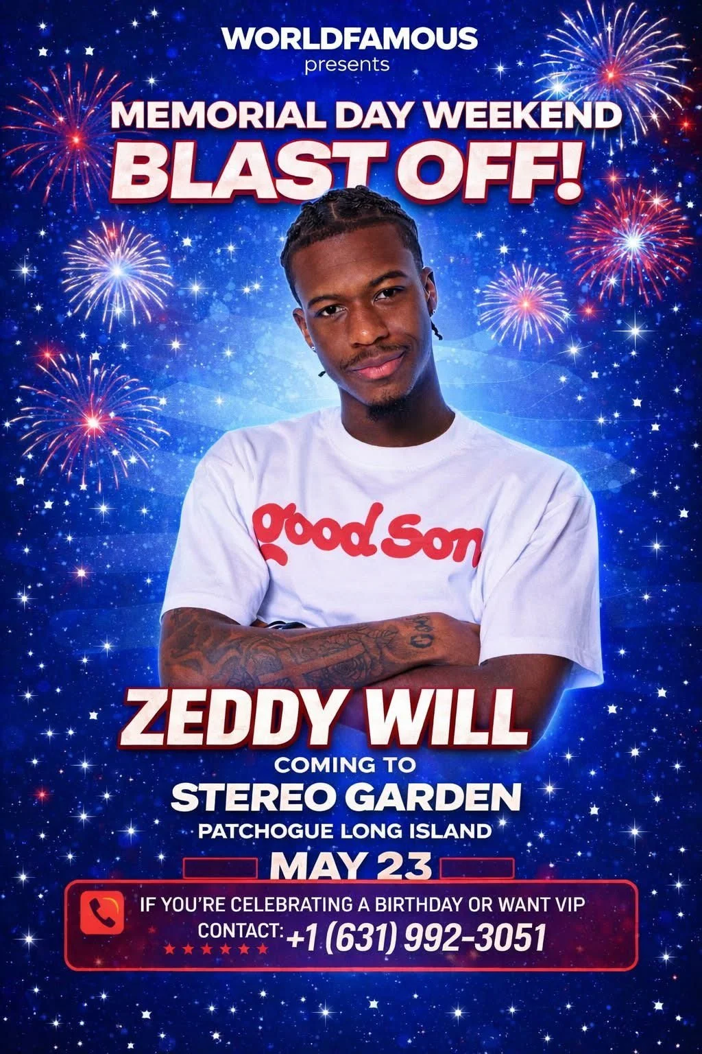BLAST OFF ZEDDY WILL