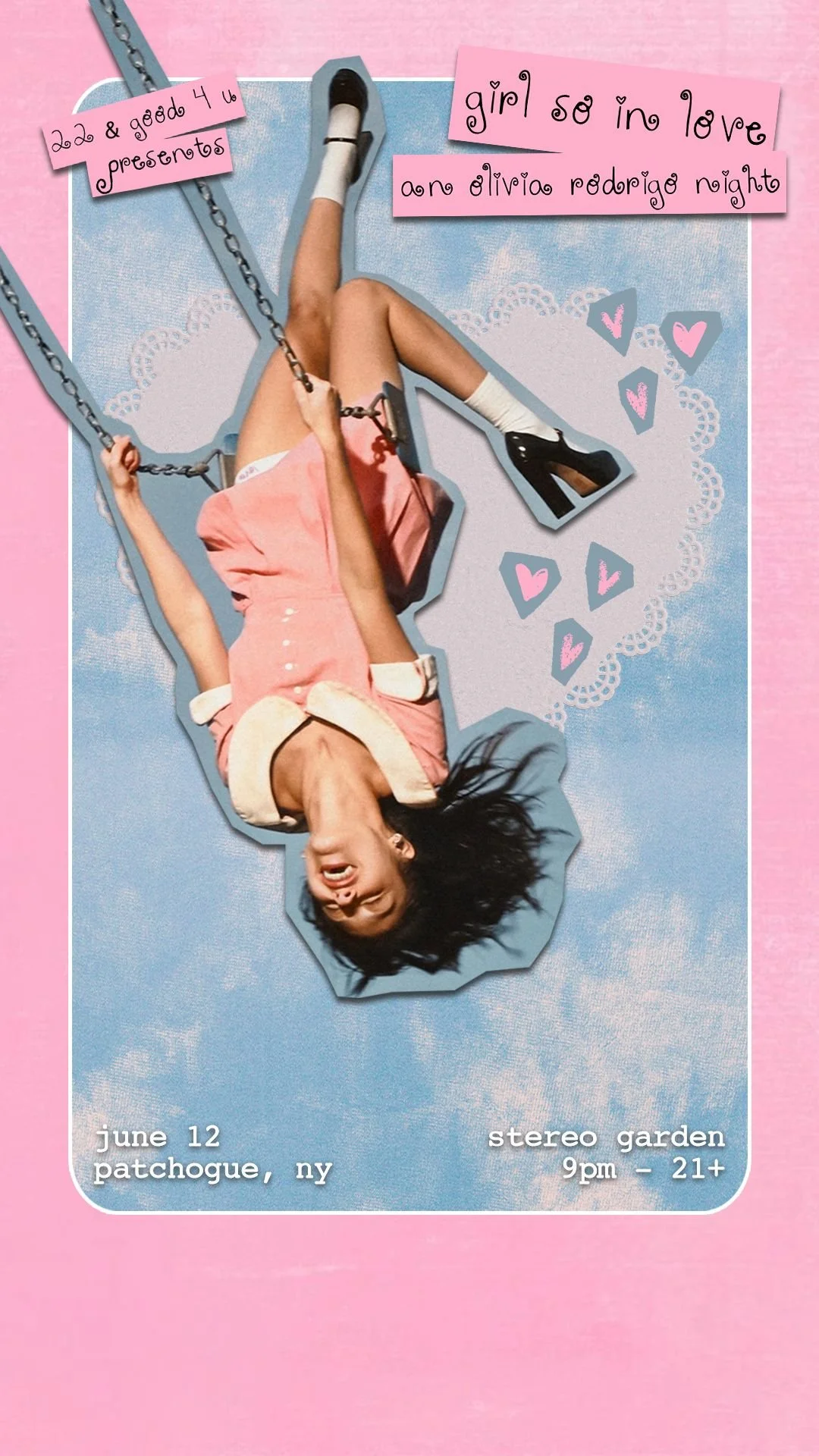 Girl so in love on Olivia Rodrigo night