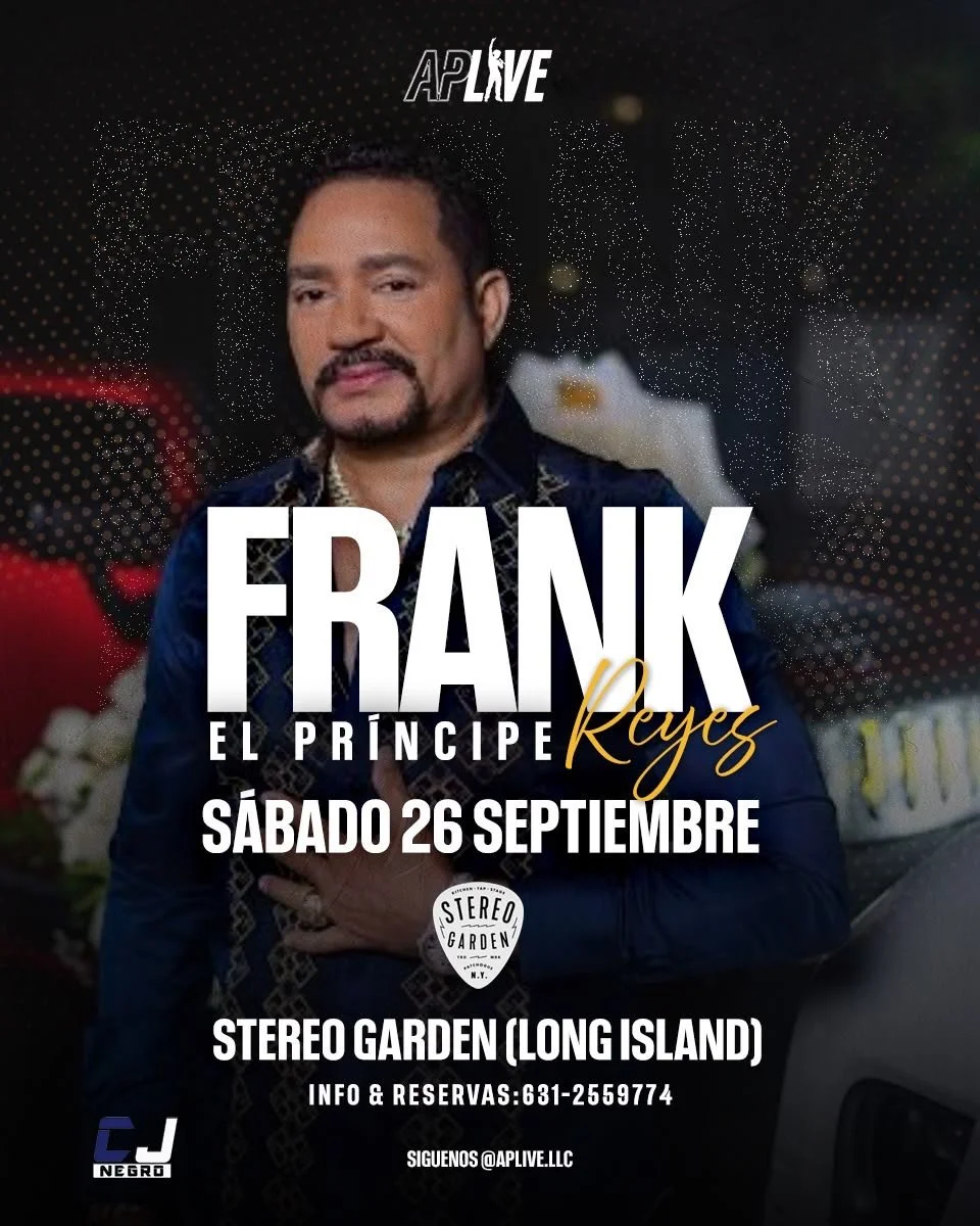 FRANK REYES – EL PRÍNCIPE DE LA BACHATA EN LONG ISLAND 