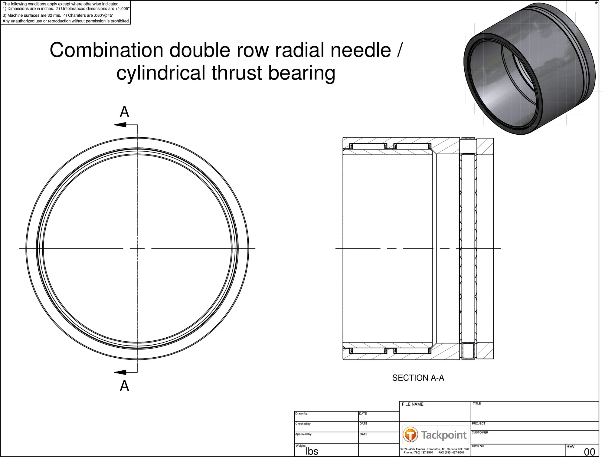 Combination Bearing Gallery — Tackpoint